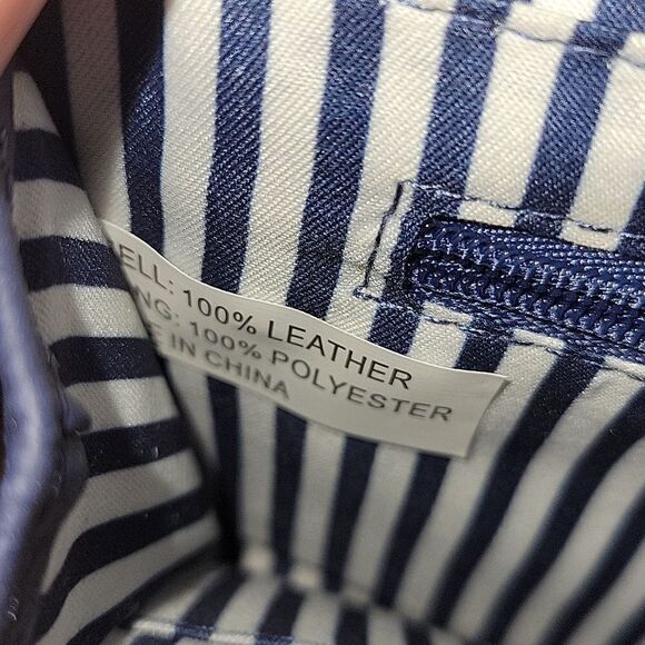 Joy Mangano Convertible Crossbody Wallet Crossbody w/RFID Blue NEW - Picture 8 of 8